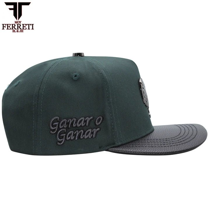 FERRETI HATS PREMIUM FT83 Mr. Gallo Baseball Cap for Men - Green - OriginalWestern.com