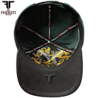 FERRETI HATS PREMIUM FT83 Mr. Gallo Baseball Cap for Men - Green - OriginalWestern.com