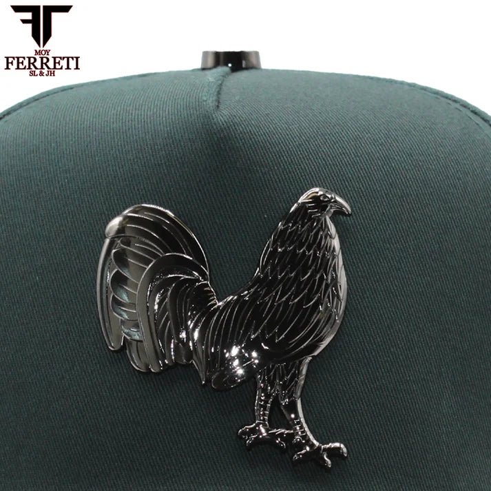 FERRETI HATS PREMIUM FT83 Mr. Gallo Baseball Cap for Men - Green - OriginalWestern.com
