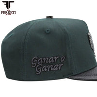 FERRETI HATS PREMIUM FT83 Mr. Gallo Baseball Cap for Men - Green - OriginalWestern.com