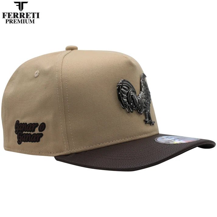 Ferreti Hats PREMIUM FT83 Mr. Gallo Cap - Beige - OriginalWestern.com