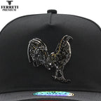 Ferreti Hats PREMIUM FT83 Mr. Gallo Cap - Black - OriginalWestern.com