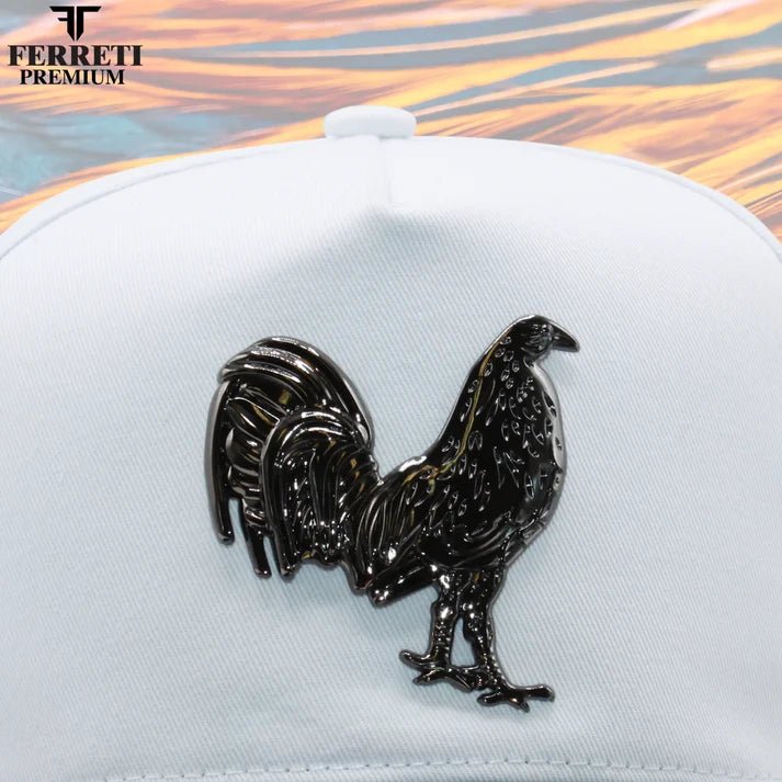 Ferreti Hats PREMIUM FT83 Mr. Gallo Cap - White - OriginalWestern.com