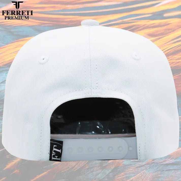 Ferreti Hats PREMIUM FT83 Mr. Gallo Cap - White - OriginalWestern.com