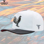 Ferreti Hats PREMIUM FT83 Mr. Gallo Cap - White - OriginalWestern.com
