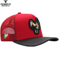 FERRETI HATS PREMIUM FT84 Rooster - Red - OriginalWestern.com