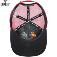 FERRETI HATS PREMIUM FT84 Rooster - Red - OriginalWestern.com