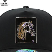 FERRETI HATS PREMIUM FT90 BLACK - OriginalWestern.com