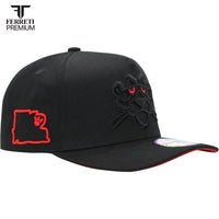 FERRETI PREMIUM FT50 Culiacan The Embroidered Panther- Black - OriginalWestern.com