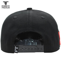FERRETI PREMIUM FT50 Culiacan The Embroidered Panther- Black - OriginalWestern.com