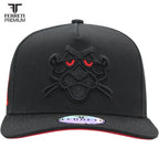 FERRETI PREMIUM FT50 Culiacan The Embroidered Panther- Black - OriginalWestern.com