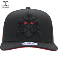 FERRETI PREMIUM FT50 Culiacan The Embroidered Panther- Black - OriginalWestern.com
