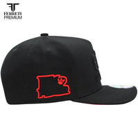 FERRETI PREMIUM FT50 Culiacan The Embroidered Panther- Black - OriginalWestern.com