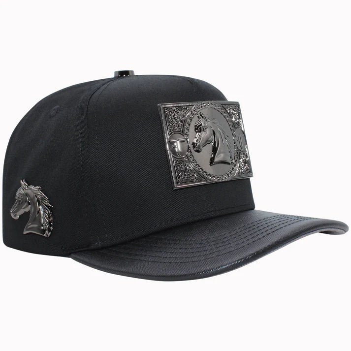 FERRETI PREMIUM HATS FT119 – The Horse - Black - OriginalWestern.com