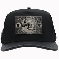 FERRETI PREMIUM HATS FT119 – The Horse - Black - OriginalWestern.com