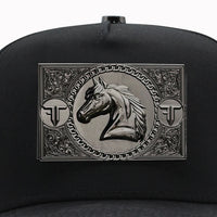 FERRETI PREMIUM HATS FT119 – The Horse - Black - OriginalWestern.com