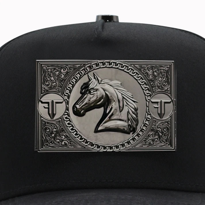 FERRETI PREMIUM HATS FT119 – The Horse - Black - OriginalWestern.com