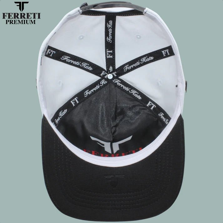 FERRETI PREMIUM HATS FT39 San Juditas - White - OriginalWestern.com
