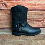 Men's Leather Biker Boot Truck Sole with Harness Est. 2009