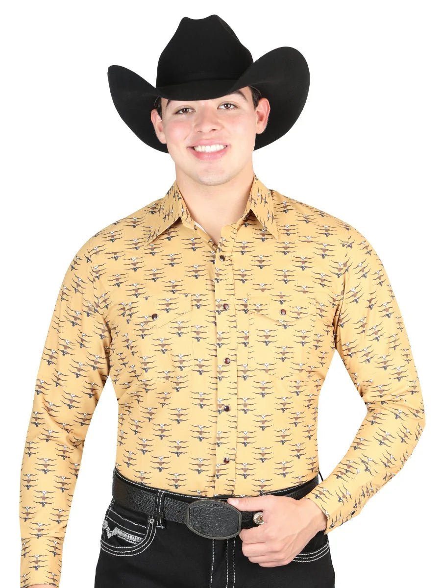 General Western Shirt - Yellow 44323 - OriginalWestern.com