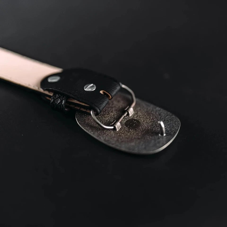 Genuine Exotic Python Snakeskin Western Belt with Removable Buckle - Black - OriginalWestern.com