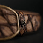 Genuine Pirarucu Monster Fish Skin Western Belt with Removable Buckle - Oryx - OriginalWestern.com