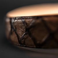 Genuine Pirarucu Monster Fish Skin Western Belt with Removable Buckle - Oryx - OriginalWestern.com