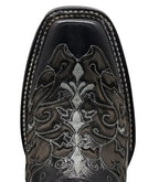 Women´s Silverton Grace All Leather Square Toe Boots-Black
