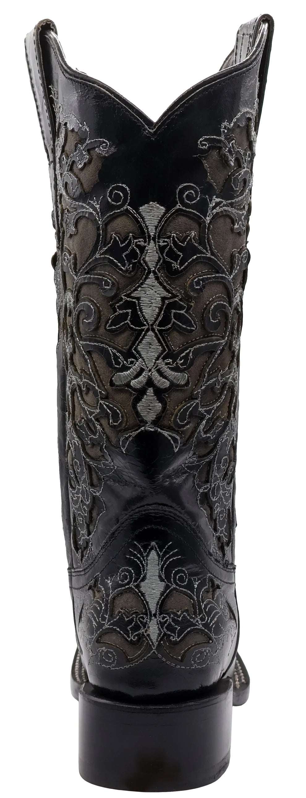Women´s Silverton Grace All Leather Square Toe Boots-Black