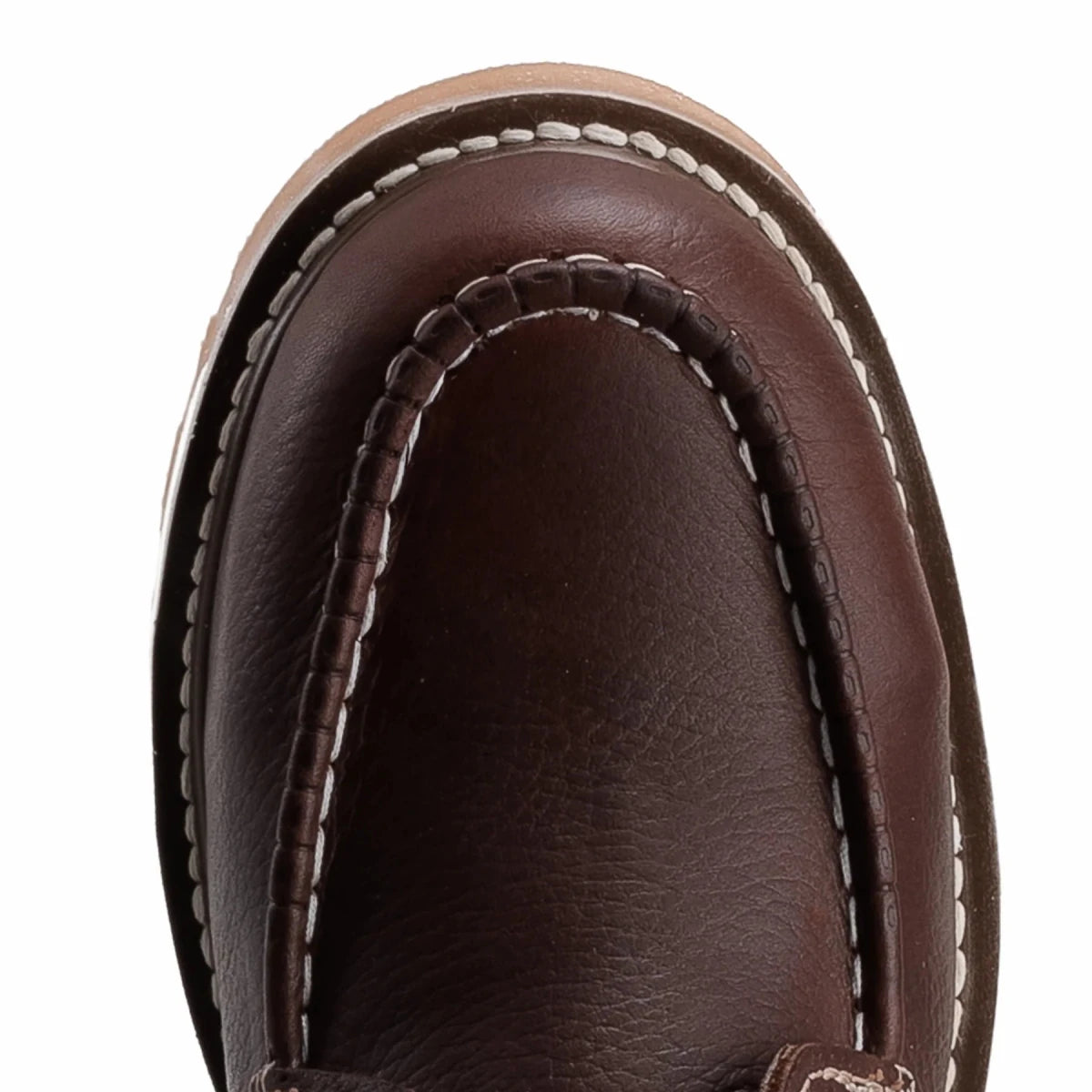 Grand Hunter 827 Moc Toe Work Boot–Brown - OriginalWestern.com