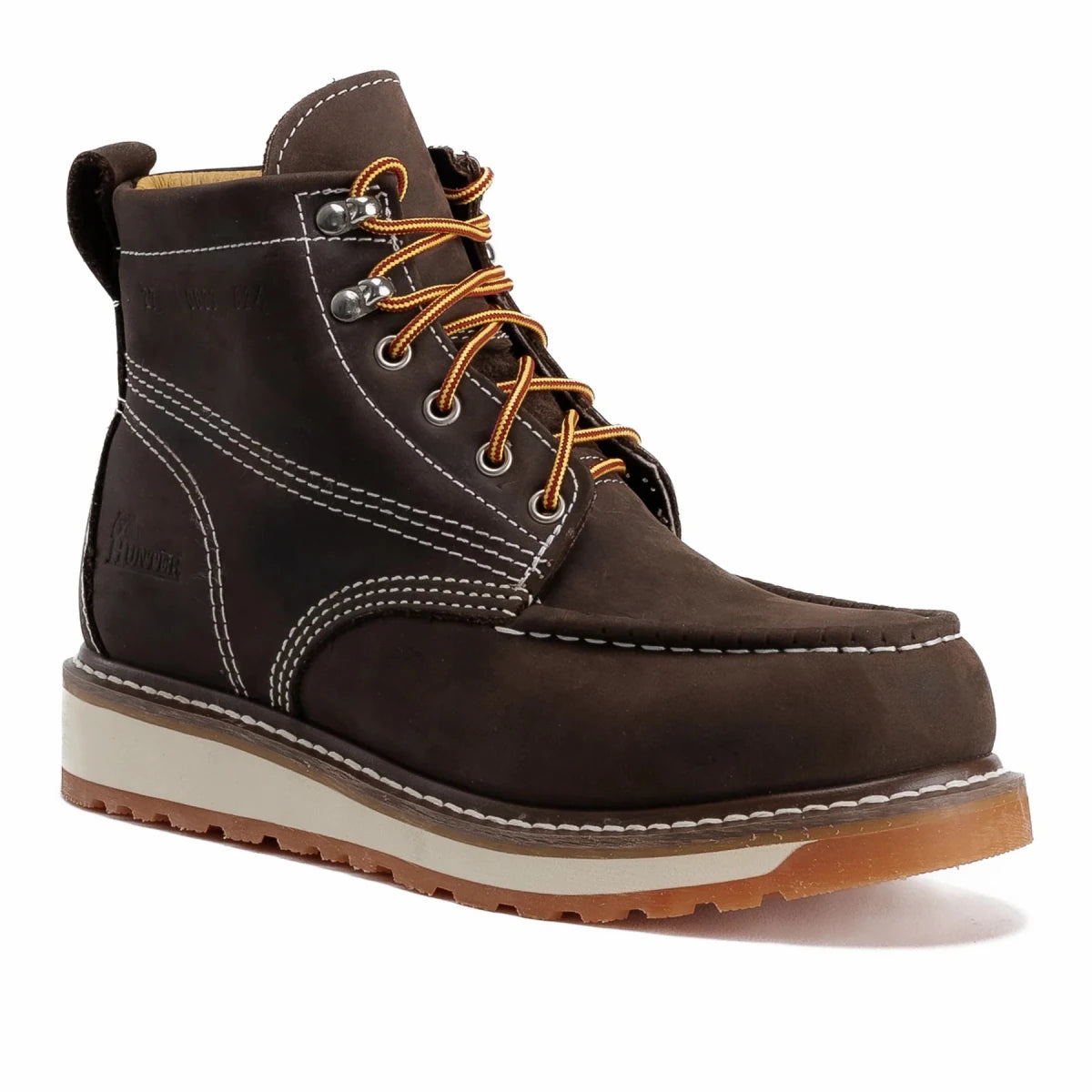 Grand Hunter 827 Moc Toe Work Boot–Brown - OriginalWestern.com