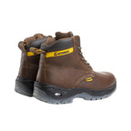 Guepardo Leather Air Bubble Heel Steel Toe Work Boot–Brown (Copia) - OriginalWestern.com