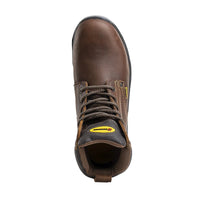 Guepardo Leather Air Bubble Heel Steel Toe Work Boot–Brown (Copia) - OriginalWestern.com