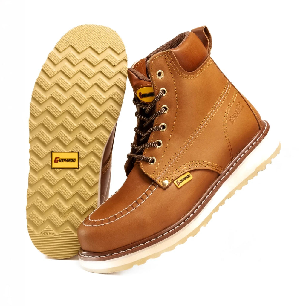 Guepardo NDP1943 Double Density Short Work Boot–Honey - OriginalWestern.com