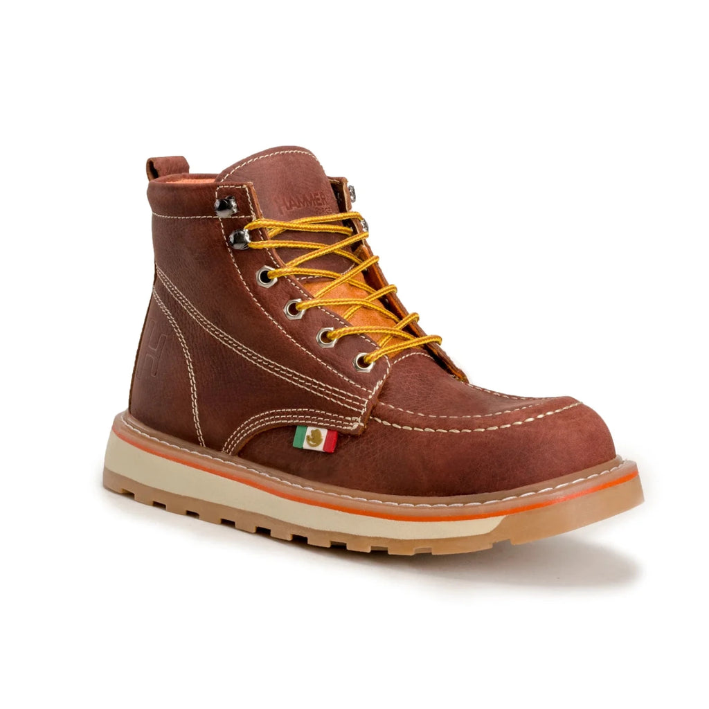 Hammer 6 Lightweight Leather Work Boot– Shedron - OriginalWestern.com