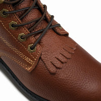 Hammer HM118 Comfort Zipper and Lacer Work Boot–Brown - OriginalWestern.com