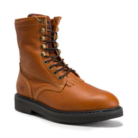 Hammer HM118 Comfort Zipper and Lacer Work Boot–Tan - OriginalWestern.com