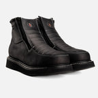 Hammer HM330 Dual Zipper Comfort Wellington Sole Work Boots–Black - OriginalWestern.com