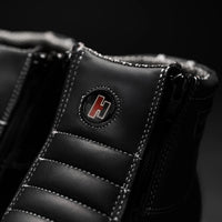 Hammer HM330 Dual Zipper Comfort Wellington Sole Work Boots–Black - OriginalWestern.com