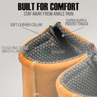 Hammer HM338 Dual Zipper Comfort Work Boots–Habanna - OriginalWestern.com