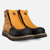 Hammer HM338 Dual Zipper Comfort Work Boots–Habanna - OriginalWestern.com