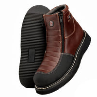 Hammer HM338 Dual Zipper Comfort Work Boots–Wine - OriginalWestern.com