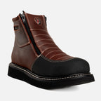 Hammer HM338 Dual Zipper Comfort Work Boots–Wine - OriginalWestern.com