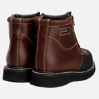 Hammer HM338 Dual Zipper Comfort Work Boots–Wine - OriginalWestern.com