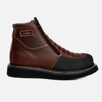 Hammer HM338 Dual Zipper Comfort Work Boots–Wine - OriginalWestern.com