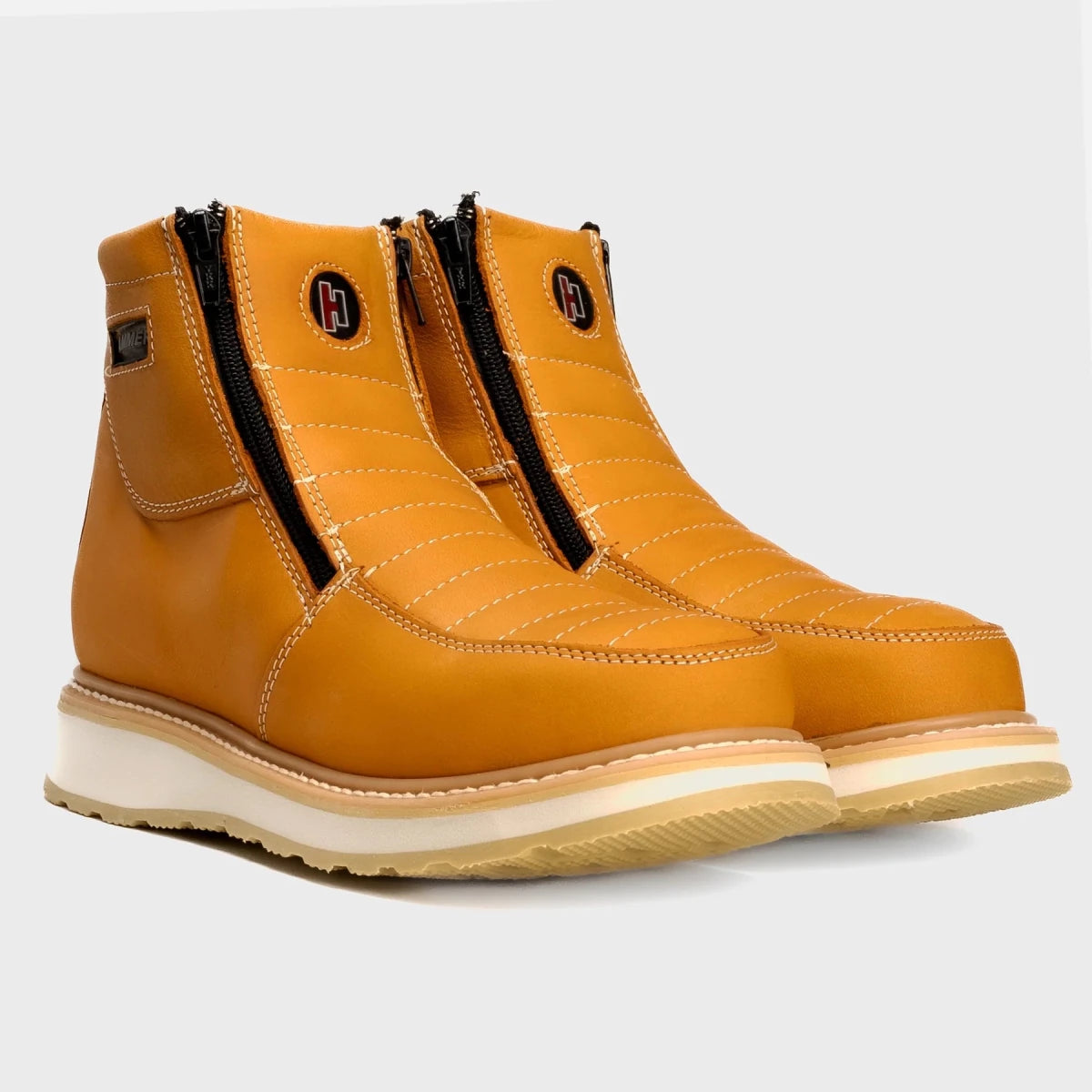 Hammer HM339 Double Zipper Comfort Steel Toe Work Boot–Habanna - OriginalWestern.com