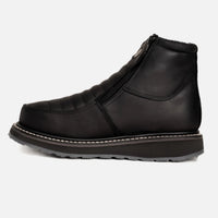 Hammer HM339 Double Zipper Comfort Work Boots–Black - OriginalWestern.com