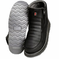 Hammer HM339 Double Zipper Comfort Work Boots–Black - OriginalWestern.com