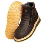 Hammer HM339 Double Zipper Comfort Work Boots–Brown - OriginalWestern.com
