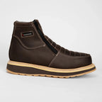Hammer HM339 Double Zipper Comfort Work Boots–Brown - OriginalWestern.com